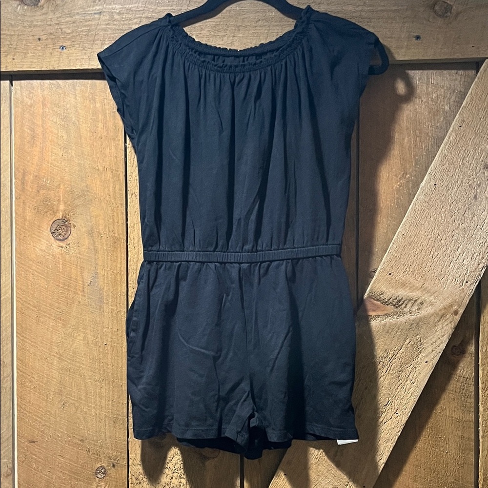 Stylish Black Kids One Piece Romper